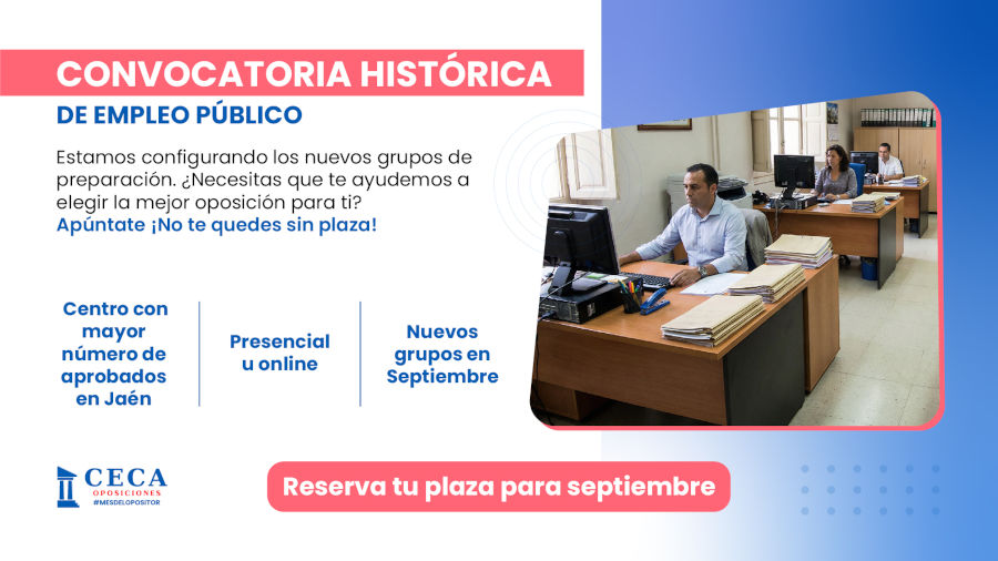 Inminente convocatoria de plazas de empleo público