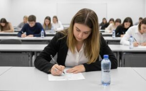 Uno de los exámenes de tramitación procesal